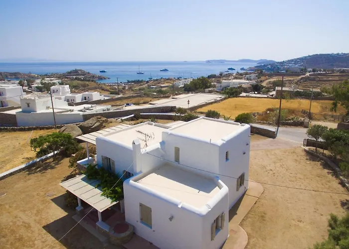 Abella Paraga Mykonos, Traditional With Amazing Sea View, Up To 6 People * פרדייז ביץ'