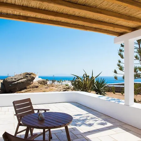 Abella Paraga Mykonos, Traditional With Amazing Sea View, Up To 6 People וילה פרדייז ביץ'