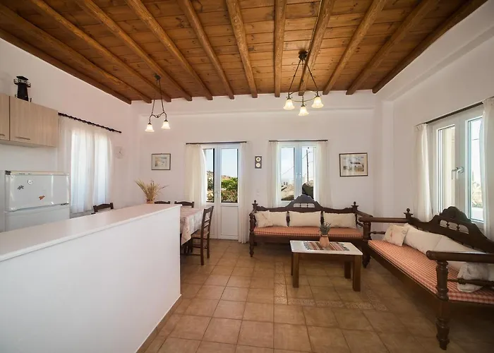 Abella Paraga Mykonos, Traditional With Amazing Sea View, Up To 6 People Willa