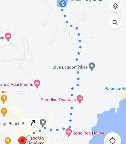 Abella Paraga Mykonos, Traditional With Amazing Sea View, Up To 6 People