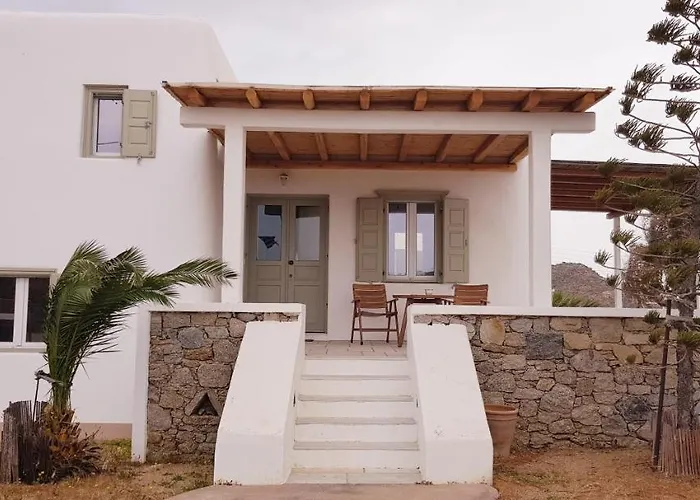 Abella Paraga Mykonos, Traditional With Amazing Sea View, Up To 6 People 天堂海滩