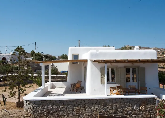 Abella Paraga Mykonos, Traditional With Amazing Sea View, Up To 6 People 天堂海滩